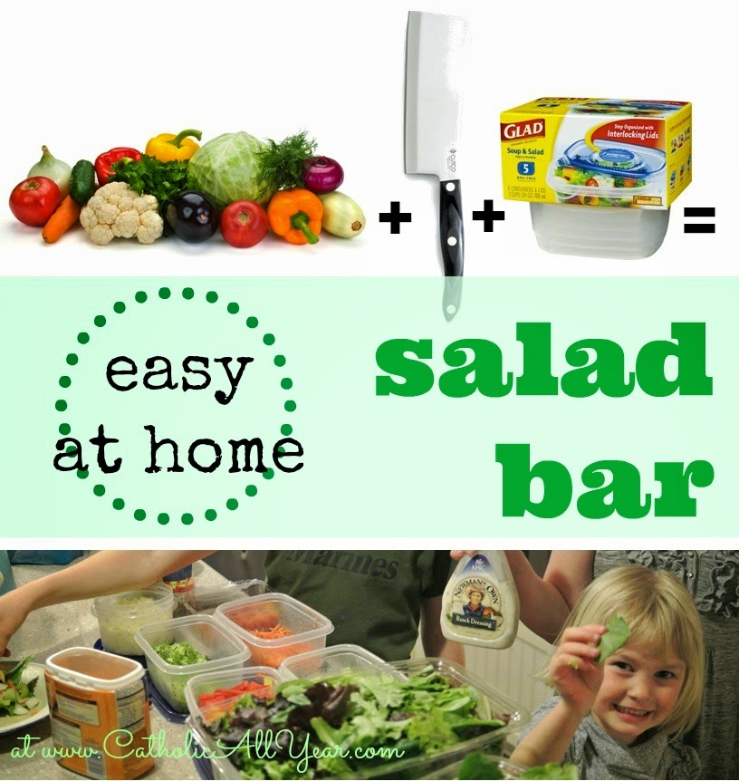 How To Eat More Salad With An At-Home Salad Bar - How To Make Dinner
