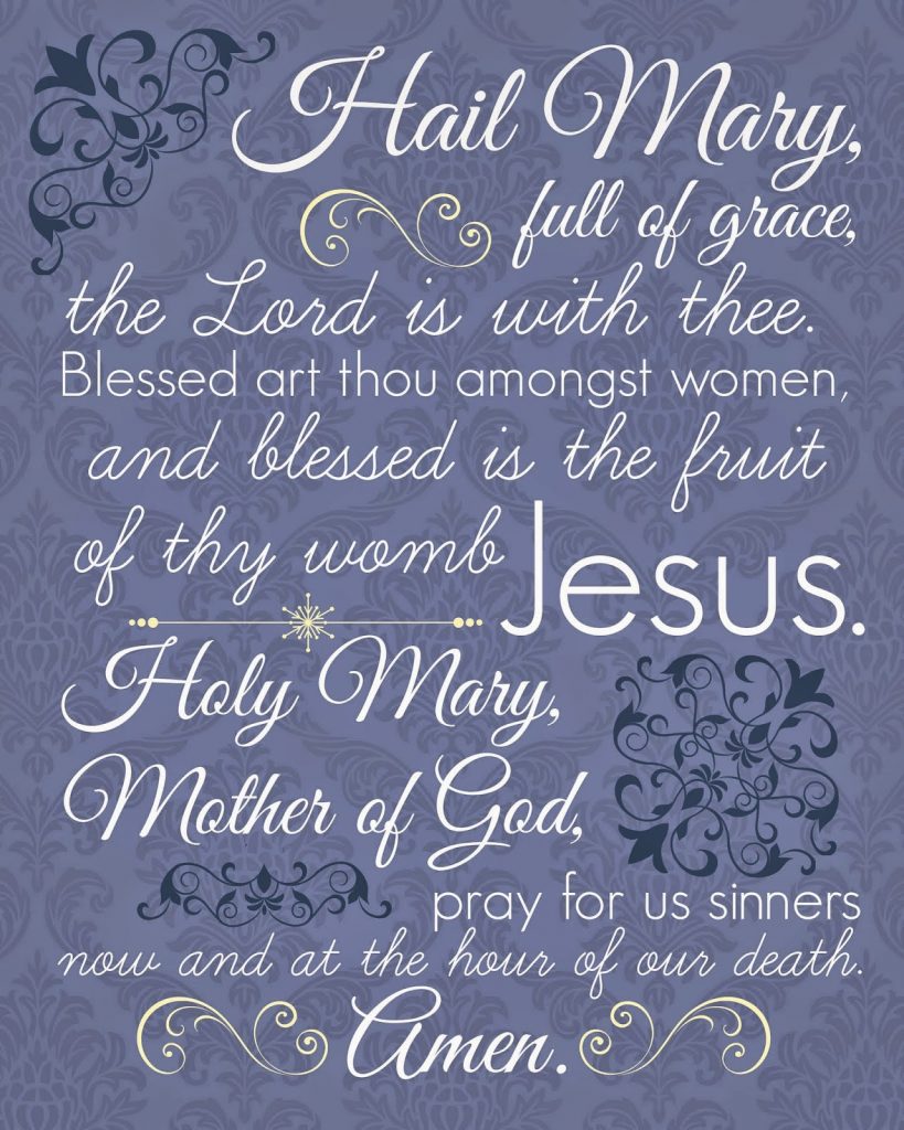 Free Printable Catholic Prayers Printable Templates