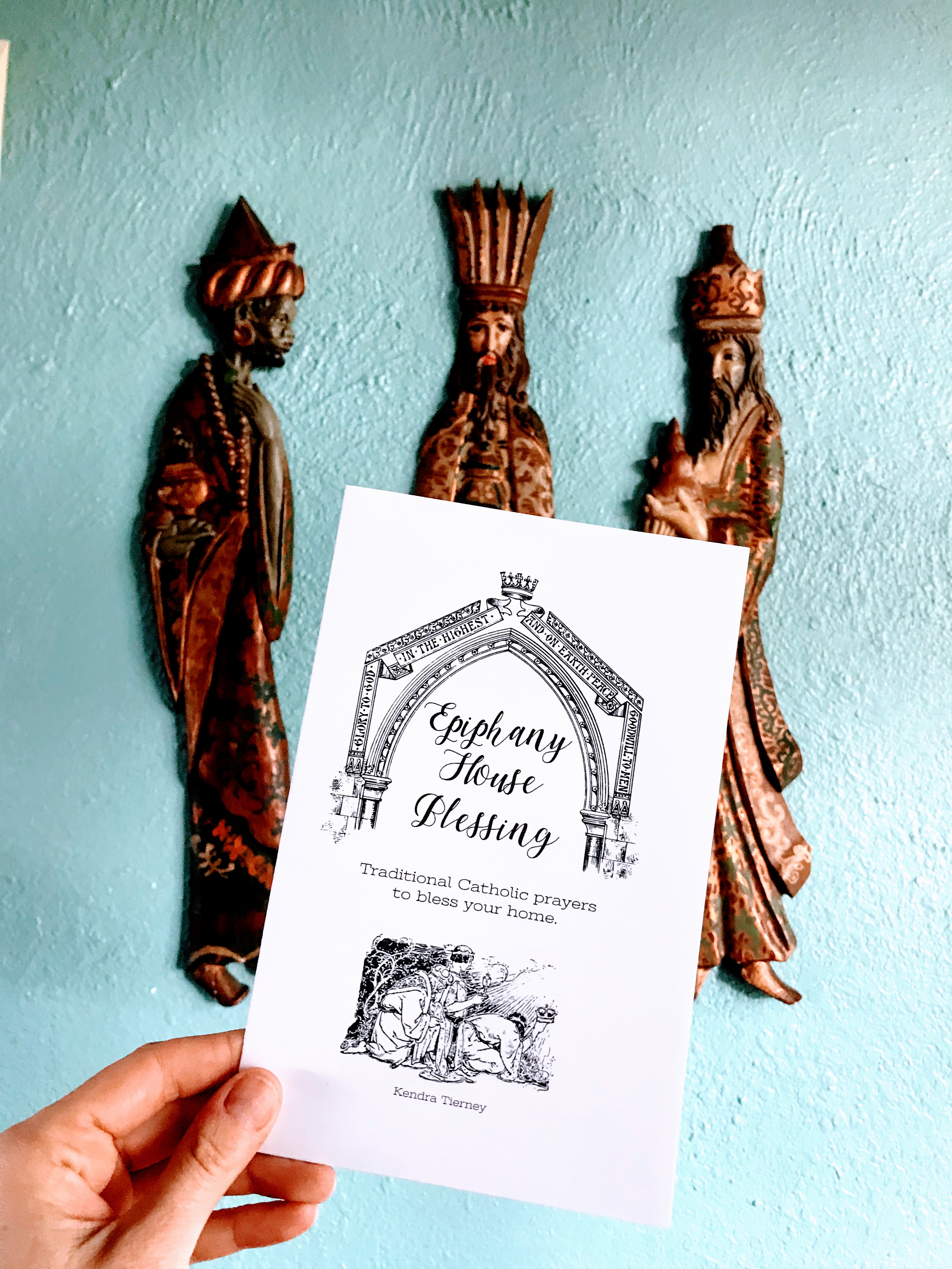 Epiphany House Blessing Printable Booklet Catholic All Year