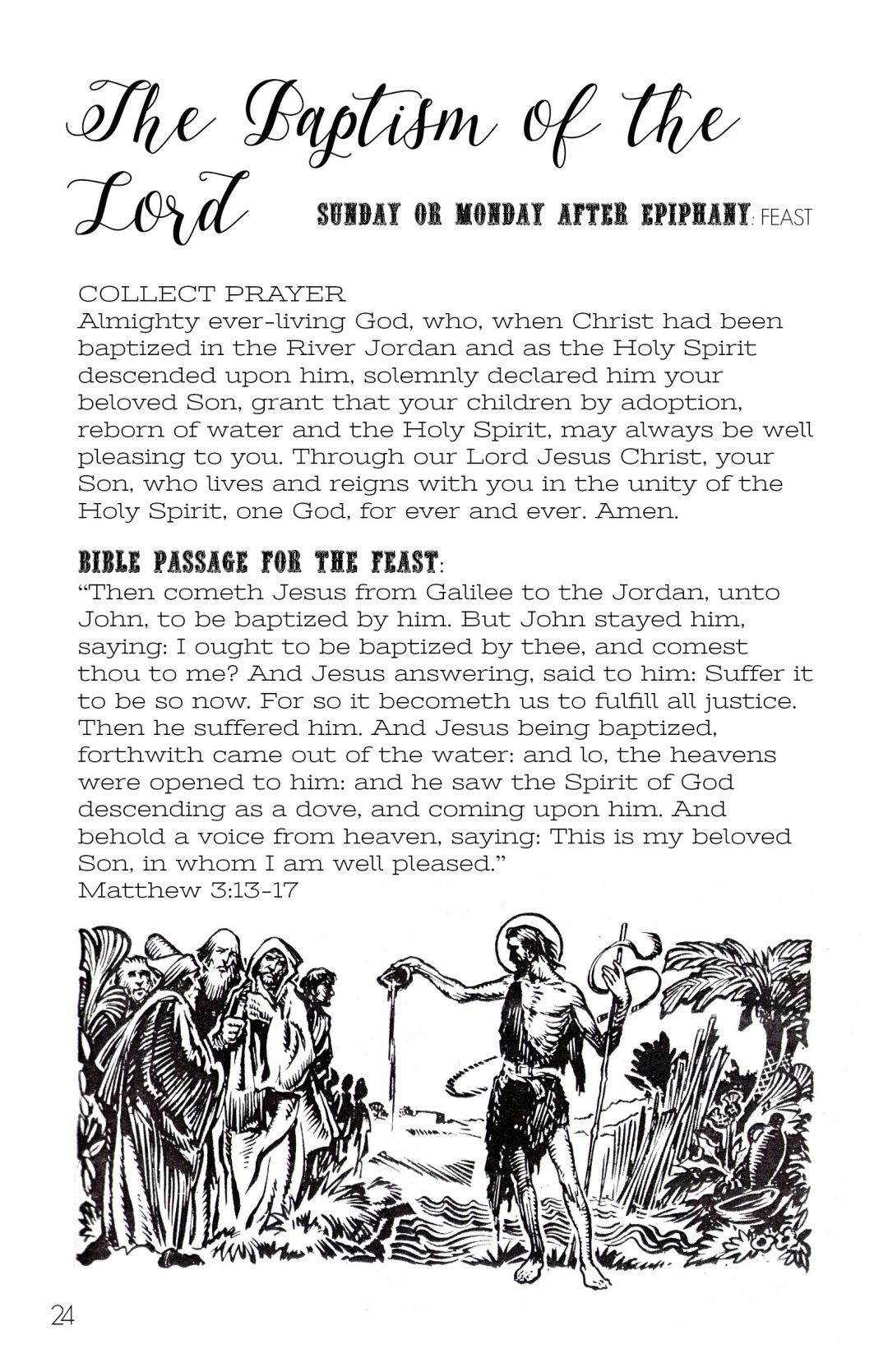 Catholic All January Printable Booklet Of Prayers Blessings And Bible