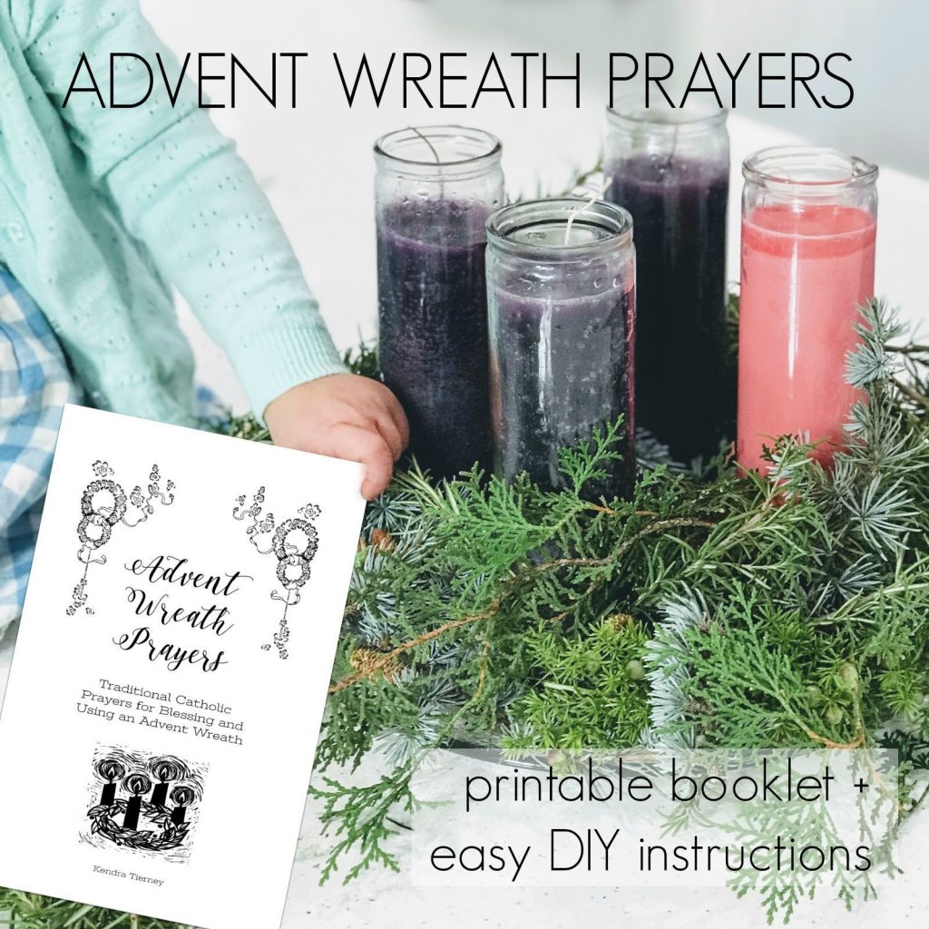 Advent Wreath Prayers Printable Booklet - Catholic All Year