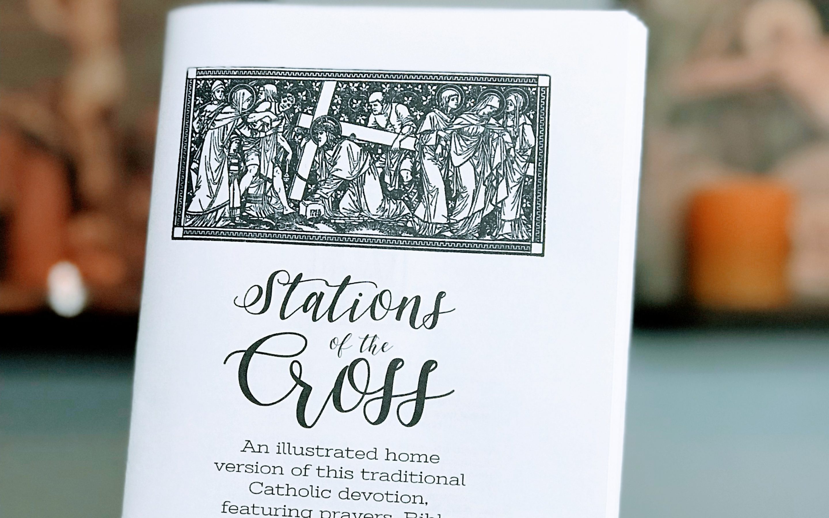 Stations of the Cross Printable Booklet {Digital Download}
