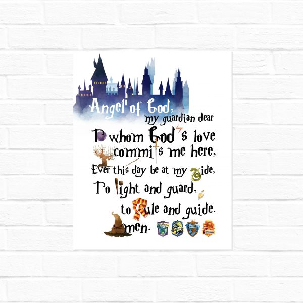 Harry Potter Guardian Angel Prayer {digital download}