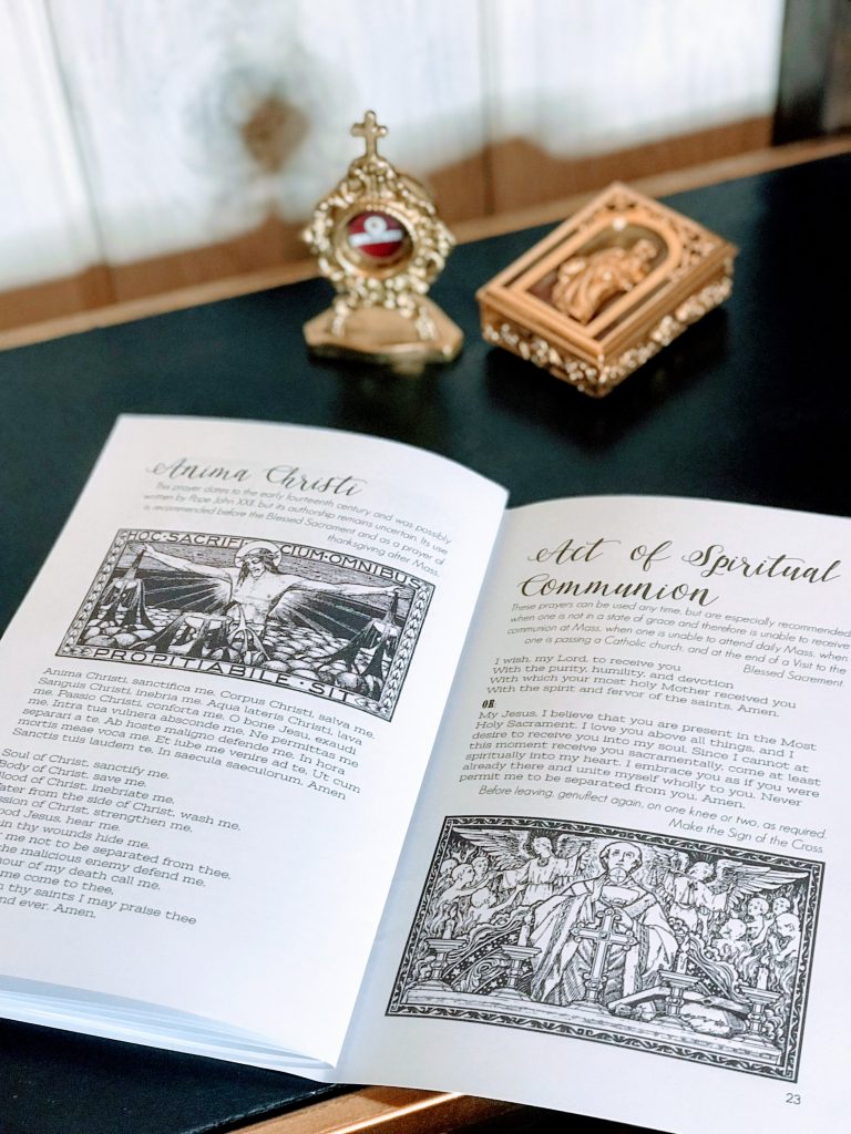 A Visit to the Blessed Sacrament Printable Booklet - Catholic All Year