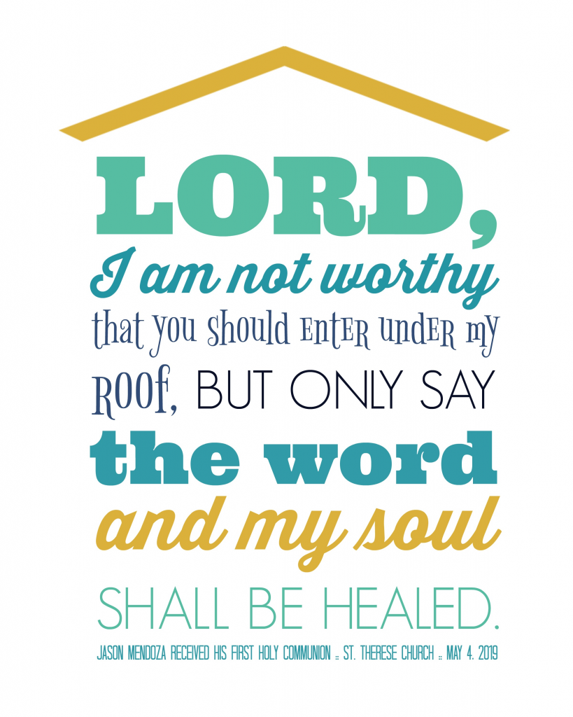 Eucharist Quote Set : three 8x10s digital download - Catholic All Year