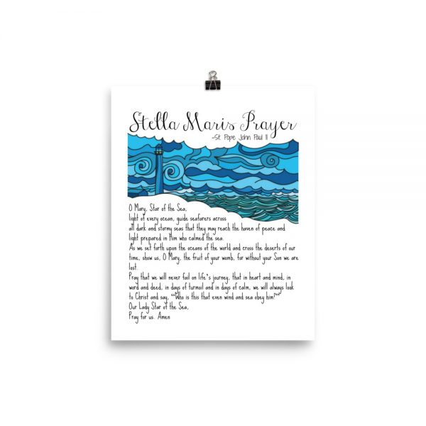 Stella Maris Prayer – Poster