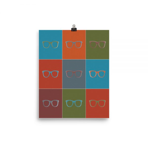 St. Josemaria Pop Art Glasses – Poster