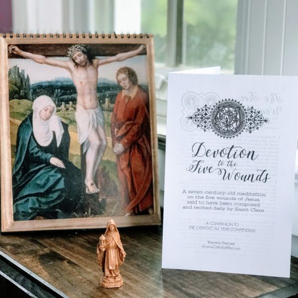 Devotion to the Five Wounds Printable Booklet