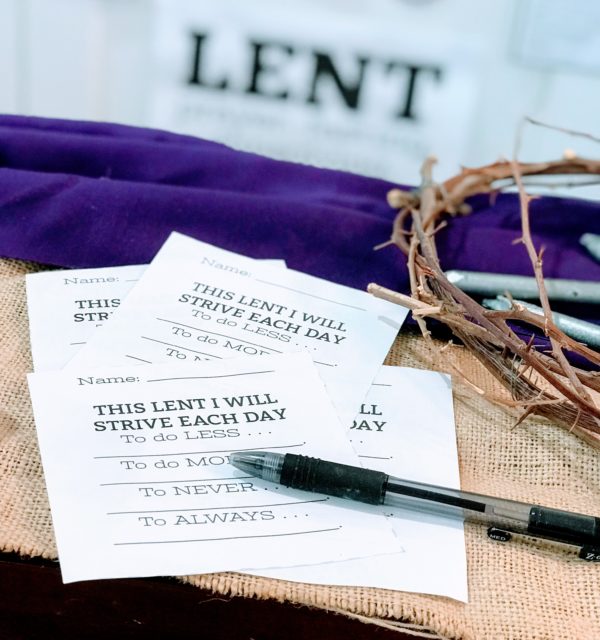 It’s Beginning to Look a Lot Like Lent: Because Decorating Isn’t Just for Christmas