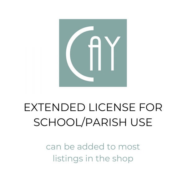 Extended License for School/Parish Use