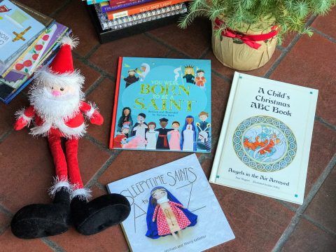 St. Nicholas Catholic Book Stack - Catholic All Year