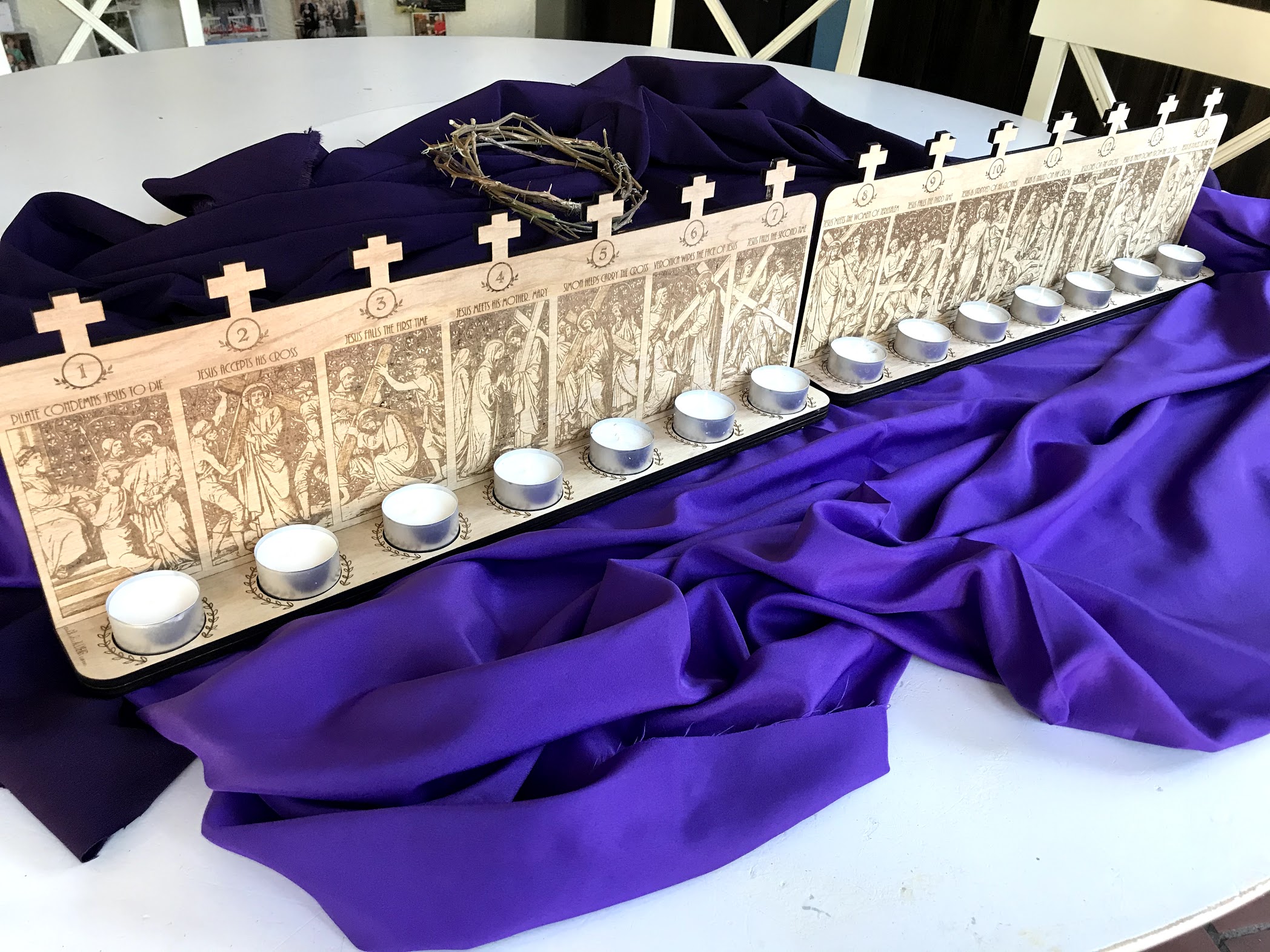 Tabletop Stations of the Cross Catholic All Year