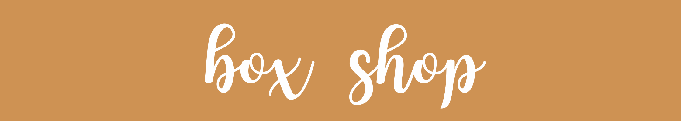box shop wood shop banner