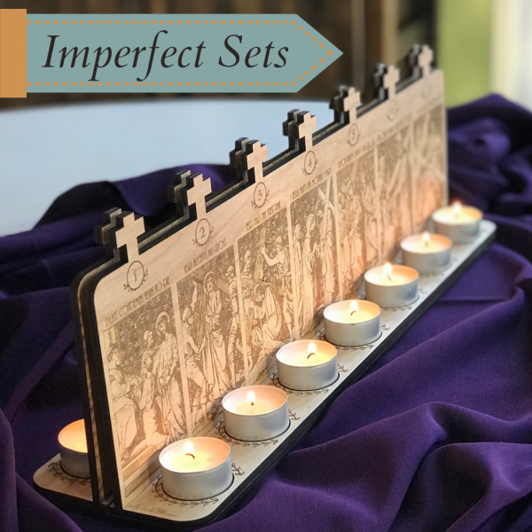 Tabletop Stations of the Cross [Imperfect Sets]