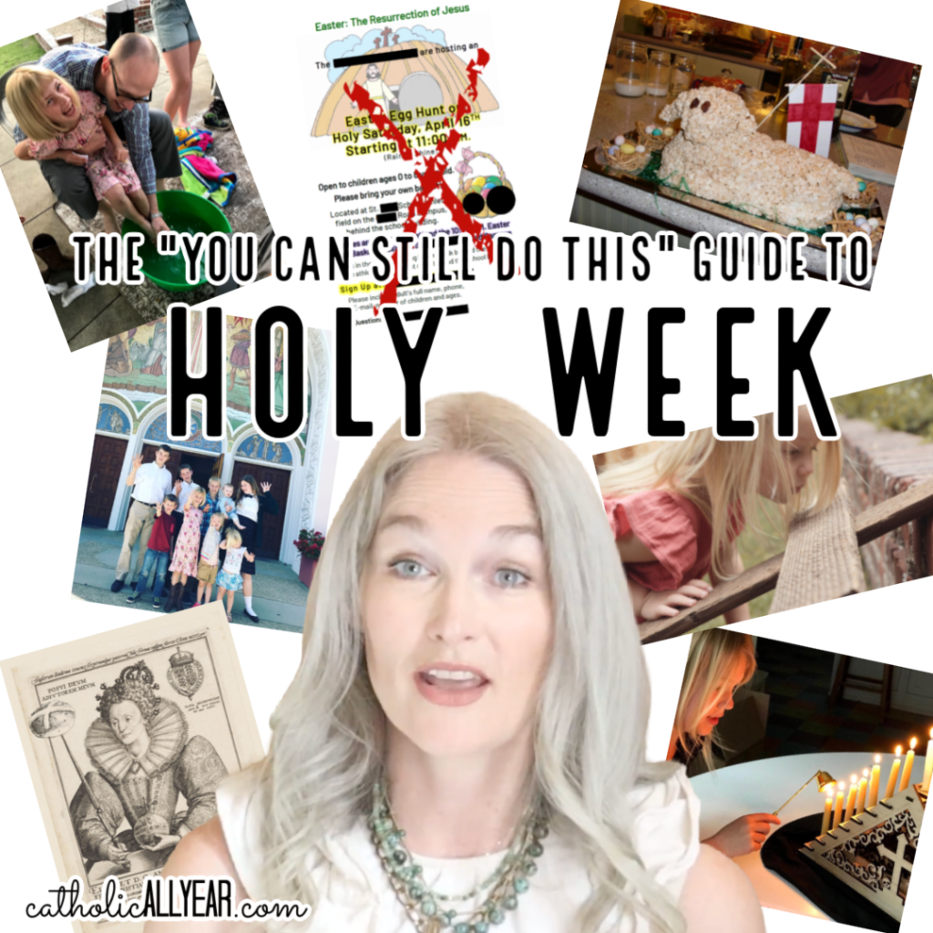 The You Can Still Do This Guide to All Things Holy Week - Catholic All  Year
