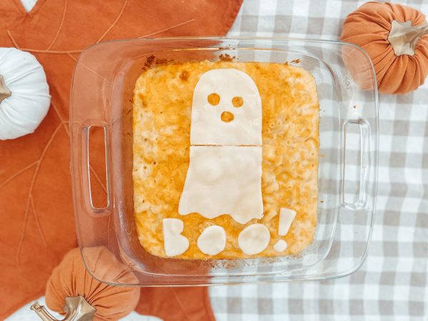 Spooky Baked Macaroni & Cheese