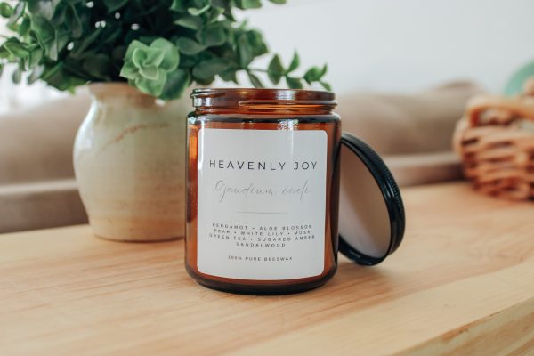 Gaudium Caeli: Heavenly Joy Beeswax Candle