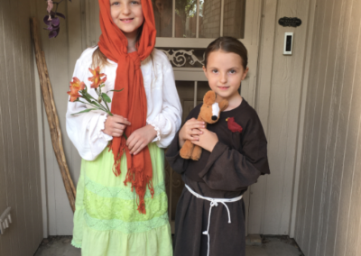 St Dymphna & St Francis of Assisi