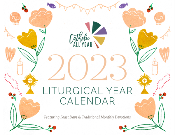 2023 Catholic All Year Liturgical Calendar PDF