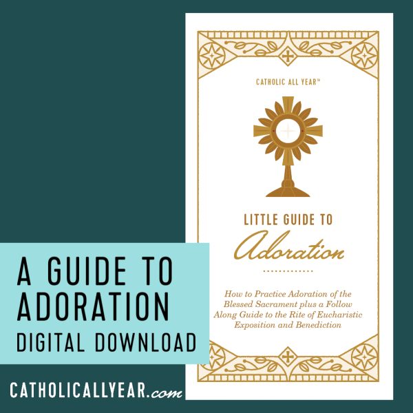 A Guide to Adoration {Digital Download}