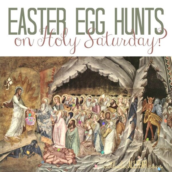 Should Catholics Attend Easter Egg Hunts on Holy Saturday?