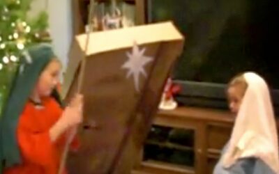 An at Home Nativity Play for Increased Christmas Awesomeness