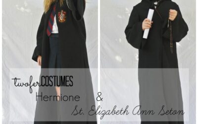 Last Minute Twofer Costumes for Halloween AND All Saints Day: and a Catholic Costume Contest!