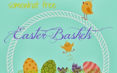 Last Minute Somewhat Free Easter Baskets
