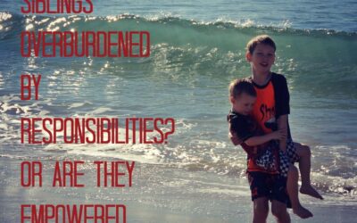 Are Older Siblings Overburdened by Responsibilities? Or Are They Empowered by Them?