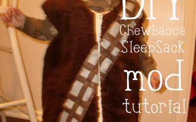 DIY Chewbacca Sleepsack Mod and a Homemade X-Wing Bomber