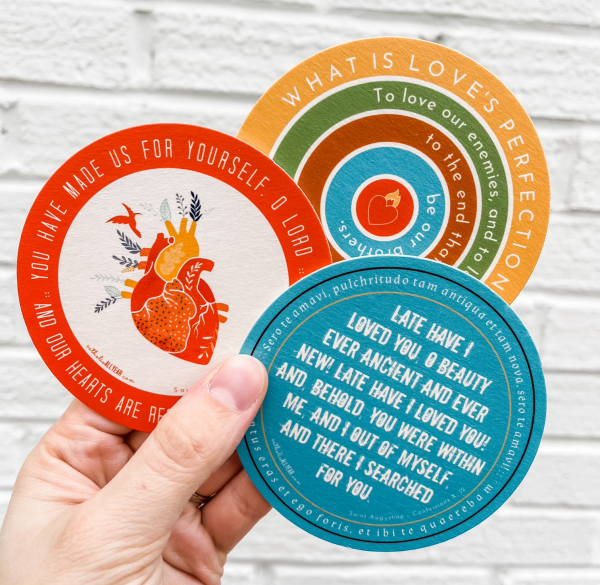 St. Augustine Quote Coasters